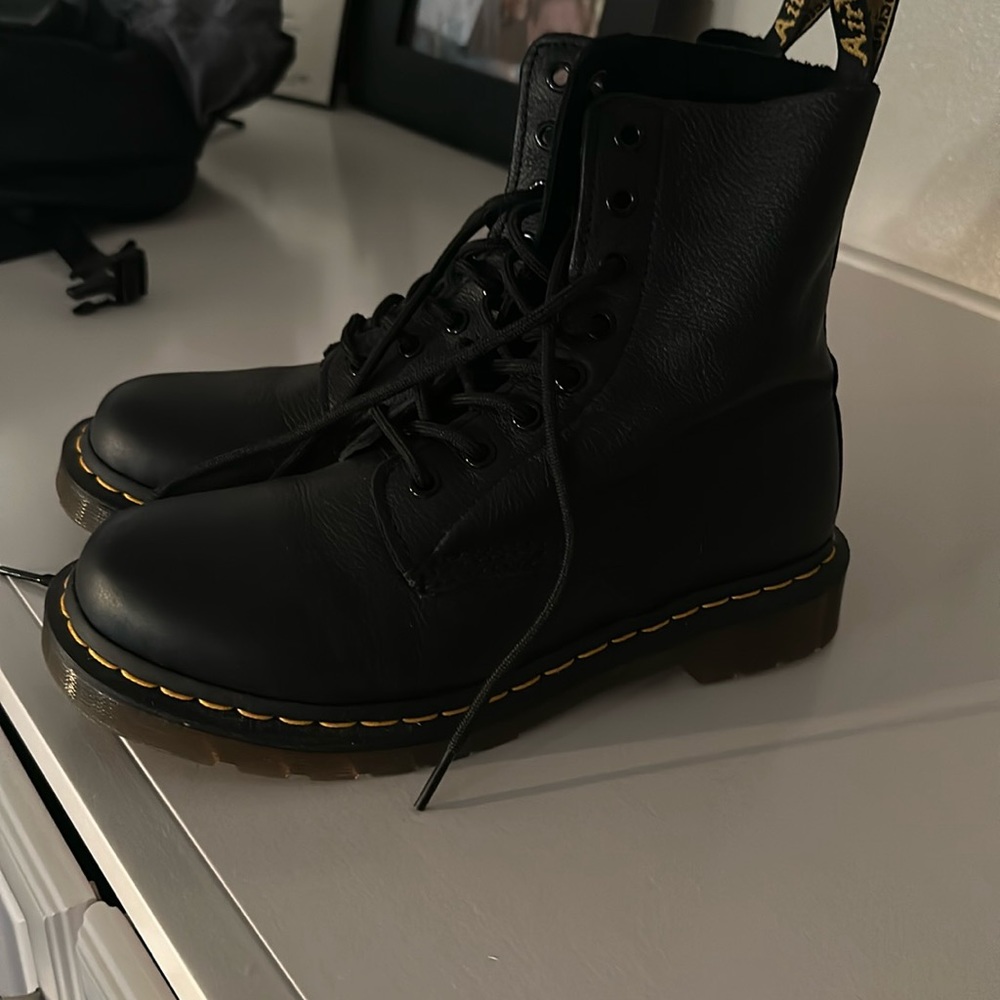 Soft Leather Lace Up Dr. Marten Boots